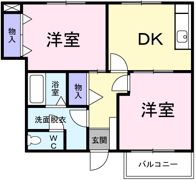 サニーコートパルCの間取り画像