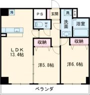 クラティオの間取り画像