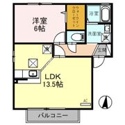 アンバサダーヒルズ Cの間取り画像