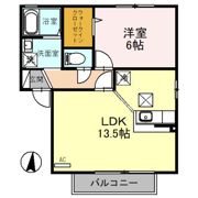 アンバサダーヒルズ Cの間取り画像