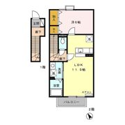 グリーンハイツの間取り画像