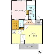 エヲコルト Dの間取り画像
