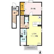 ピア･アベニューⅢの間取り画像