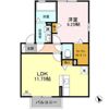 サンモール Aの間取り画像