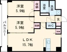 ソレイユ御蔵町(おくらまち)の間取り画像