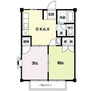 カームシティAの間取り画像