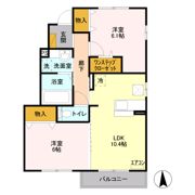 WIT鶴田の間取り画像