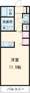 メゾンクリナム多良木の間取り画像