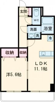 サンモールF.K.Dの間取り画像