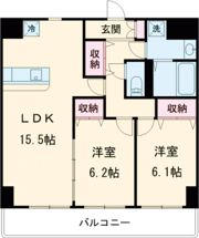 Bella Luce A(ベラ・ルーチェ A)の間取り画像
