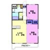 フォレストY&M雀宮A棟の間取り画像