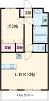 ルーナシティの間取り画像