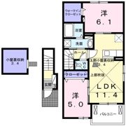 fioreの間取り画像