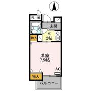 石橋パークヒルズの間取り画像