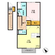 リェス ソーンツェ Aの間取り画像