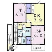 カーサビアンカの間取り画像