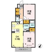 ローズコート西三島の間取り画像