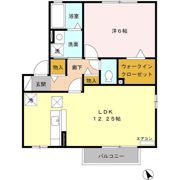 グランモア若草 Bの間取り画像