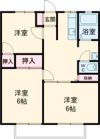 ハイツファミールの間取り画像
