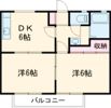 コーポ松栄の間取り画像