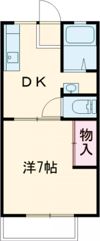 東栄ハイツ Cの間取り画像