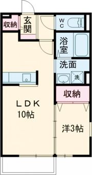 サンパレスFの間取り画像