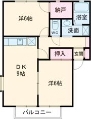 レーベン Ⅰの間取り画像