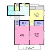 メゾンウスイ Bの間取り画像