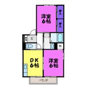 T・KビレッジBの間取り画像