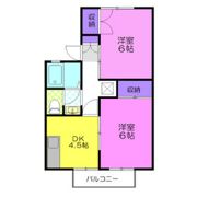 セジュールみはら 2番館の間取り画像