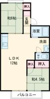 冬築タウン B棟の間取り画像