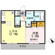 ライジングサンⅢの間取り画像