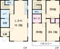 緑三丁目メゾネットの間取り画像