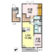 クレスト新地の間取り画像