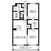 グランシャルムの間取り画像