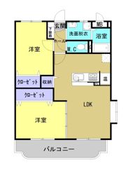 フォレステージⅠⅠの間取り画像