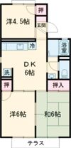 冬築タウン・パートⅡ E棟の間取り画像