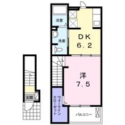 フロッグス リープの間取り画像