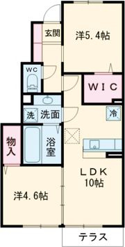 ラポートの間取り画像