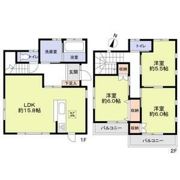 大磯町西小磯貸家の間取り画像