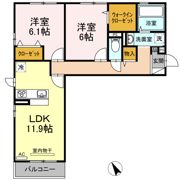 ヴァンヴェール（天草）の間取り画像