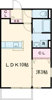 ルコネッサンス・メルシー Dの間取り画像