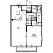 Yトマツリ4パナハイツ Fの間取り画像