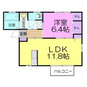 ソル・グランデ Aの間取り画像