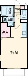ステュディオの間取り画像