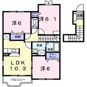 ネイチャーフィールドEの間取り画像