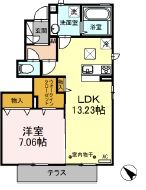 Residence yunaの間取り画像