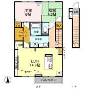 トーラス沃宮の間取り画像