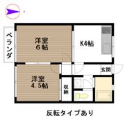 コーポラスシモハラの間取り画像