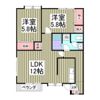 モダンピープルB棟の間取り画像